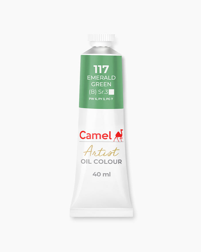 Camel Artist Oil Colours Emerald Green